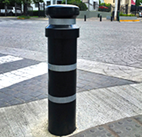 Bolardo 3 Franjas