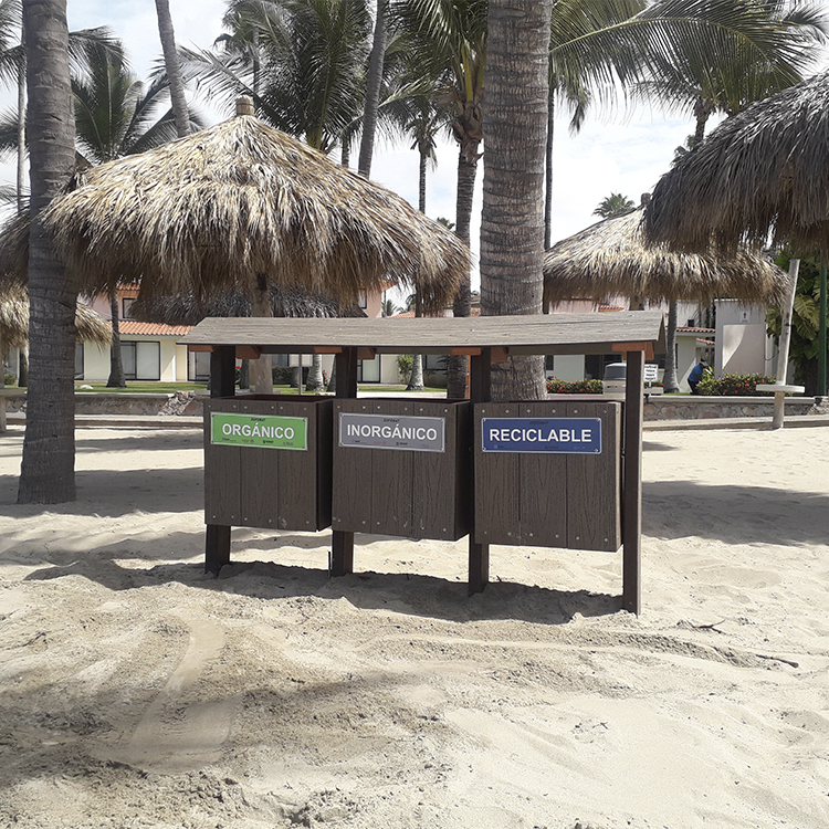 Contenedor Triple Playa